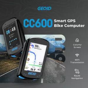 스포츠 자전거용품 GEOID CC600 컬러 스크린 자전거 컴퓨터 스마트 네비게이션 GPS 무선 속도계 WIFI ANT