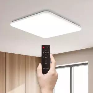 금호전기 LED 리모컨 사각 방등 50W 안방조명 침실등 LED방등 방LED등 엘이디등