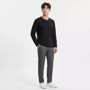 TOPTEN 남성) 쿨먼트 폰테 헨리넥 긴팔티_MSF2TS1511