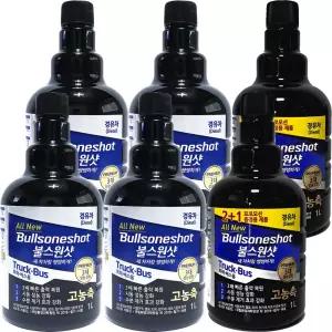 불스원샷 트럭 버스용 1L 경유 6개 (본품4+증정용2)