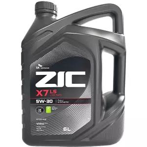 지크 X7 LS 5W30 6L ZIC C2/C3 엔진오일 SK엔무브