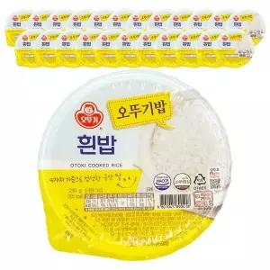 오뚜기 맛있는 오뚜기밥 흰밥 210g x 24개