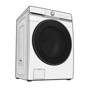 [삼성] 1등급 AI 드럼 세탁기 WF21DG6650BW 화이트 21kg 고효율가전 기사님설치 폐가전수거