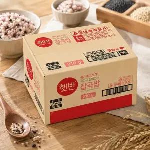 햇반 매일 잡곡밥 210g x 36