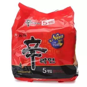 농심 신라면 멀티팩 120gx5개x8팩 박스 탕비 식사 대용 누들 요리 yh0A65C