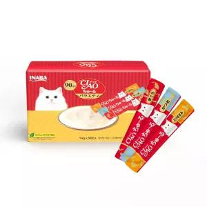 이나바 챠오츄르 고양이간식 버라이어티팩 14g x 90입 고양이츄르