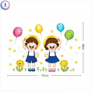 현관문스티커 디자인스티커 c26 펀빅) 몰딩시트지 유치원어린이 FDT-2015