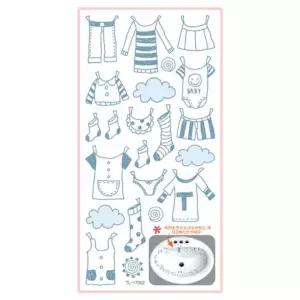 코디옷 몰딩시트지 c26 디자인스티커 현관문스티커 홈코디(2매)심쿵 TL-17062