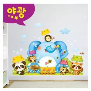 퍼즐빅코끼리 c26 디자인스티커 현관문스티커 몰딩시트지 MDM-003