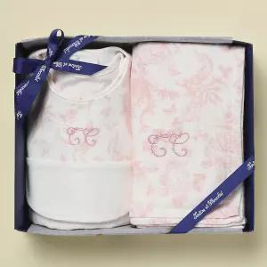 타티네 쇼콜라 벨라바디슈트+벨라테리턱받이+벨라블랭킷세트 TNOXUS161P-SET 119163
