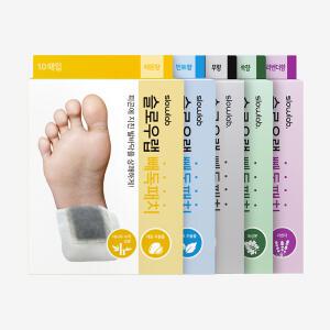 [슬로우랩]다리붓기완화 노폐물배출 빼독패치 무향/쑥향 3+3