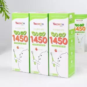 예꼬맘 고고 불소 1450 어린이 치약 60g 3개+15g 3개