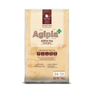 대한사료 도그라인 아지피아 플러스 15kg 전연령 어린 대형견 어미견 전견종 특수활동견
