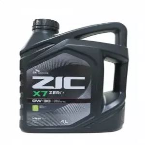 ZIC X7 ZERO 0W30 가솔린 터보 LPG 합성엔진오일 4리터