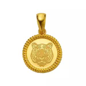 갤러리아 여자 순금 펜던트 루프 호랑이 코인 24K 7.5g 팬던트