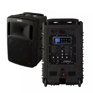 충전식스피커 BK-1050N 선거용 행사용 야외용 강당 무대용 스피커 500와트 일체형 무선마이크 세트