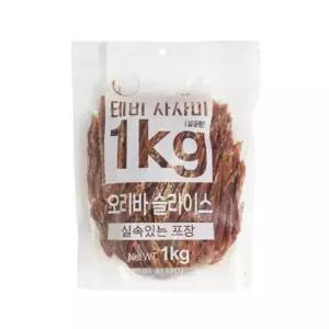 테비사사미 실속포장(1kg/오리바슬라이스)