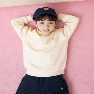 빈폴 키즈 BI6141U090 아동 셔츠 유아 곰돌이 모노그램 포인트 상하세트 아이