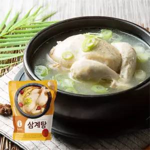 [밀리원] 레토르트 유황 삼계탕 800g 1팩 건강 보양식 복날 초복 중복 말복 상온보관
