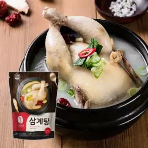 [밀리원] 레토르트 유황 삼계탕 1kg 1팩 건강 보양식 복날 초복 중복 말복 상온보관