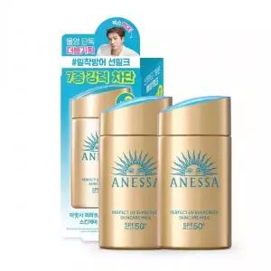 [단독]아넷사 퍼펙트 UV 선스크린 스킨케어 밀크 60ml 2입 기획 112783
