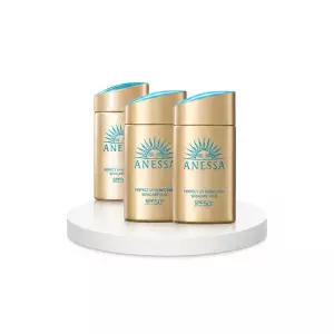 [단독]아넷사 퍼펙트 UV 선스크린 스킨케어 밀크 60ml 2입 기획