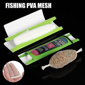 신상 리필 리그 미끼 낚시 도구 수용성 미끼 랩 가방 잉어 거친 낚시 수용성 자루 PVA 루어 메쉬