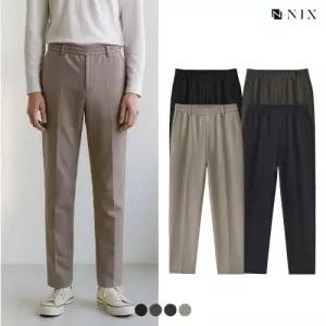 [NIX]남) TR분또기모 풀밴딩 테이퍼드 팬츠 (FNPWCPE102P)