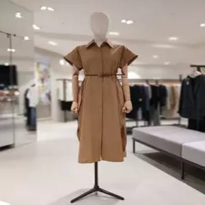 시슬리 SISLEY 카라넥 벨티드 롱 원피스 SAOPC1631 703766