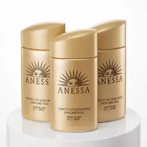 [단독]아넷사 퍼펙트 UV 선스크린 스킨케어 밀크 60ml 2입 기획