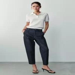 ZARA Z1975 캐럿 데님 팬츠 - 인디고 7939/576/405