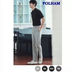 백화점 폴햄 남성 컴포트 슬림 히든밴딩 슬랙스 PHF2PP1032