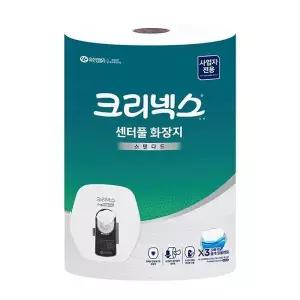 오피스넥스 크리넥스 센터풀 티슈 화장지(1 000매X3롤)