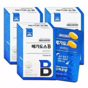 [하프클럽/기타]DE 고려은단 메가도스B 60정 3개 (쿠팡판매X)