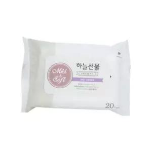 여행용 하늘선물 물티슈 리필 소형 20매