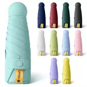 UPF 50+ 마카롱 암막 우산 초미니 경량 양산 우양산