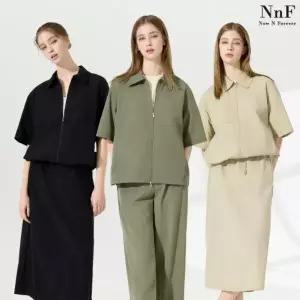 NNF 나일론 셋업 3종 (자켓+팬츠+스커트)