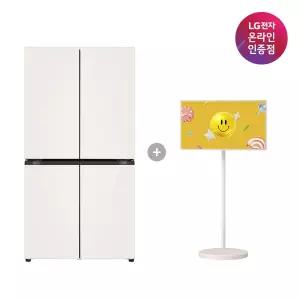 체감가 308만 LG 디오스 오브제컬렉션 매직스페이스 냉장고 + LG 스탠바이미 2 Max (T876MEE111 + 32LX6BEGA)