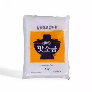 맛소금 대상 미원 맛 소금 1kg 업소용 가정용