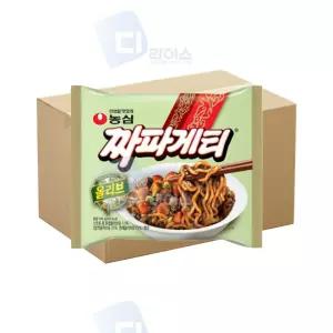 농심 올리브 짜파게티 140g 40봉 짜장라면 봉지면