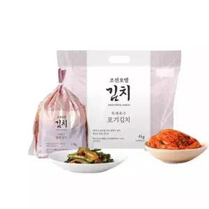 [김치] 특제육수 포기김치 4kg + 열무김치 1.5kg