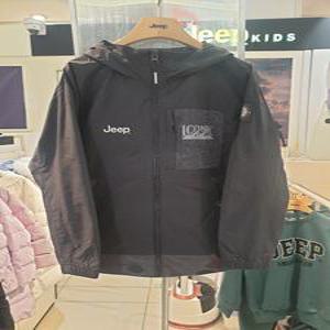 지프키즈KO1JPU238 카모배색바람막이점퍼