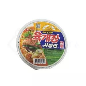 [농심] 육개장 사발면 86g 24개