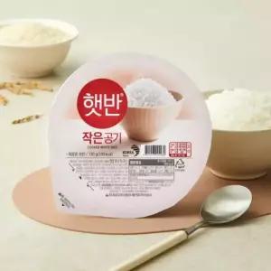 햇반 백미 작은공기 130g, 36개