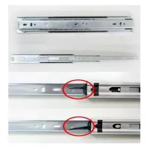 문주 가구 3단 450~600mm 부속 레일