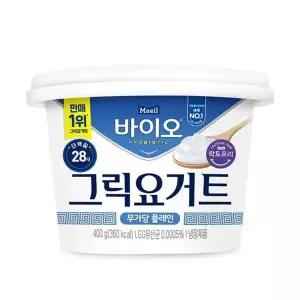 매일 바이오 그릭요거트 무가당 플레인 400G X 6 761753