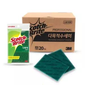 다목적수세미 대 스카치브라이트 3M 대용량 20개입 96
