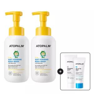 아토팜 키즈 소프트 포밍 바디 워시 460ml, 2개
