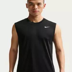[국내정품] 나이키 NIKE 드라이 핏 민소매 트레이닝 탑 M - 블랙:매트 실버 / IO1430-010