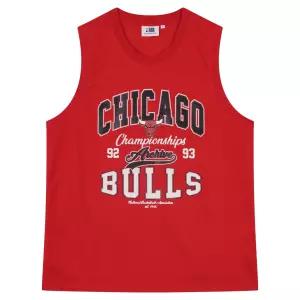 NBA 남녀공용 시카고 불스 아카이브 메쉬 슬리브리스 N252TS410P